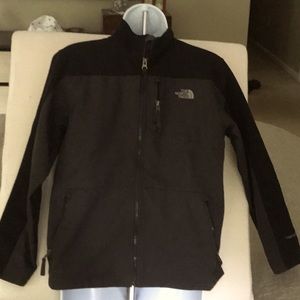 North face soft shell jacket, boys, large